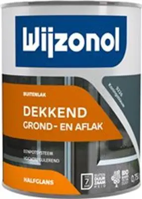 Wijzonol dekkend halfglans koningsblauw 750ml Authentiek